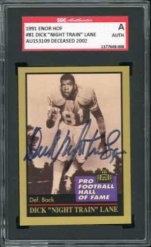 Dick 'Night Train' Lane