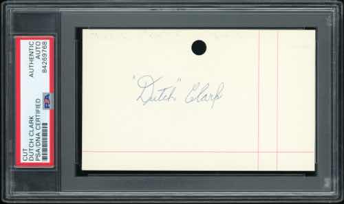 Earl 'Dutch' Clark
