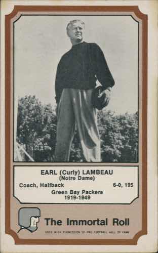 Curly Lambeau