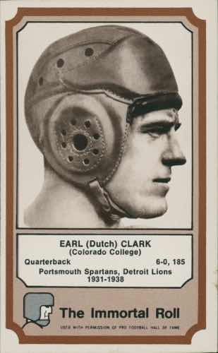 Earl 'Dutch' Clark