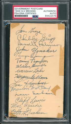 Mac Speedie,Lou Groza,Marion Motley,Otto Graham