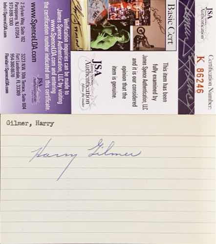 Harry Gilmer