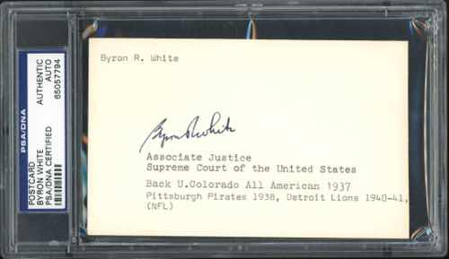 Byron Whizzer White